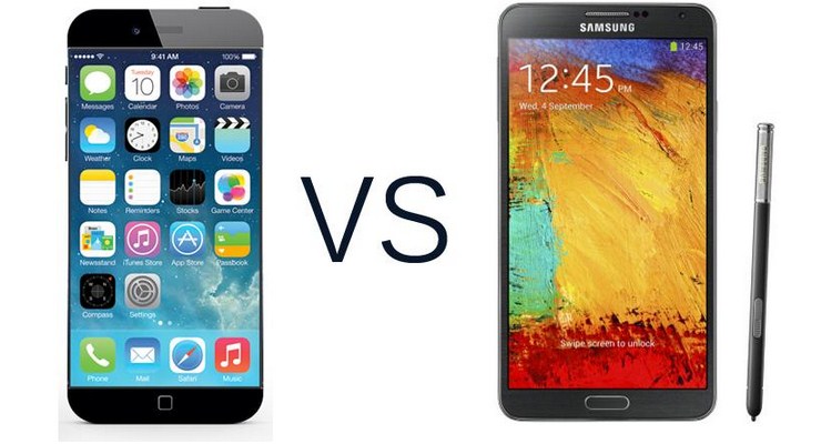 Apple iPhone 6 dan Samsung Galaxy Note 4