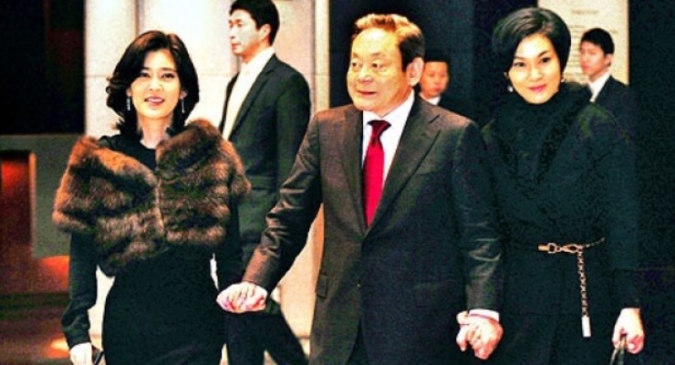 Lee Kun Hee family